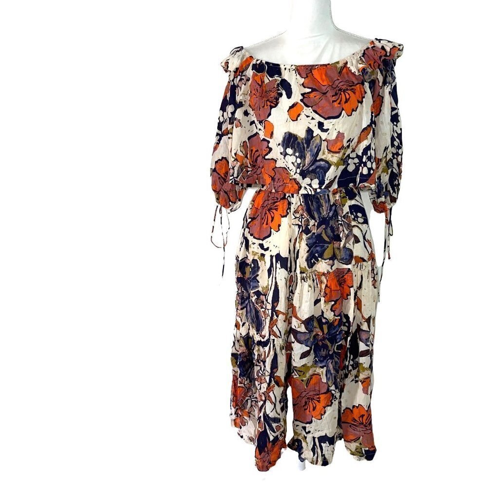 NWT Free People Shasta Skirt Set Womens Size XS Pure Cotton Off The Shoulder New